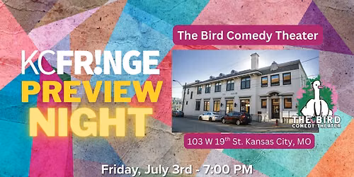 Preview at The Bird Comedy Theatre