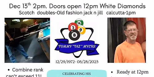 Tommy \u201cTAZ\u201d Myers  Memorial Benefit