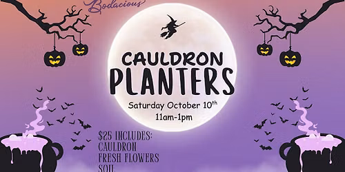 Cauldron Planters