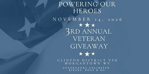 Powering Our Heros Generator Giveaway