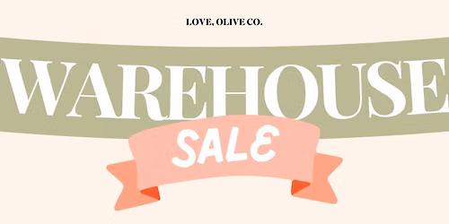 First Ever Tent Sale!