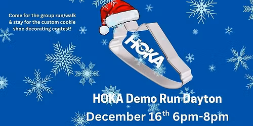 Hoka Demo Run\/Walk & Custom Cookie Decorating Contest