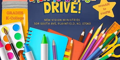 2026 Back To School Drive