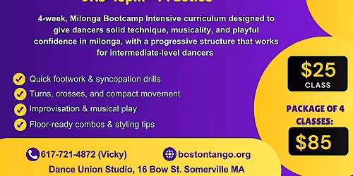 Intensive Milonga
