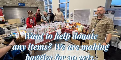 Private Event : Christmas Bags for DOM Vets