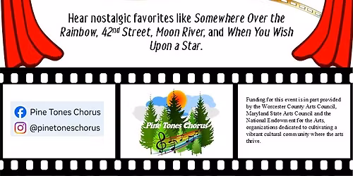 Pine Tones Goes to the MOVIES