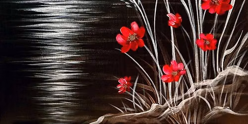 Paint and Sip Event: Silver Moon Blooms