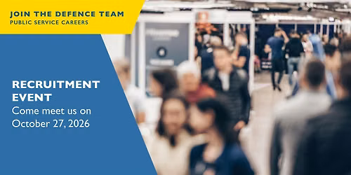 Department of National Defence Civilian Recruitment Event