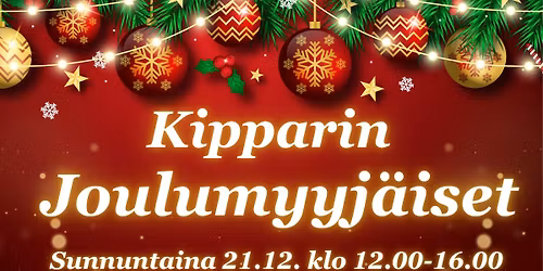 Kipparin Joulumyyj\u00e4iset, sunnuntaina 21.12.2025