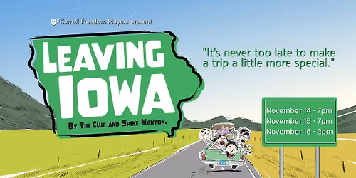 Fall Play: Leaving Iowa