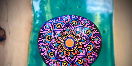 Mandala Rock Painting Class for Beginners $50.