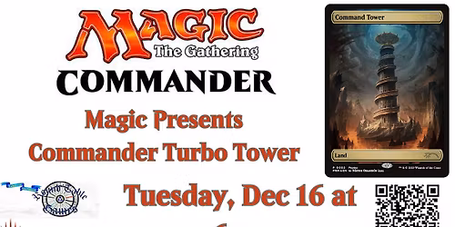 Magic: Commander Turbo Tower Event at Round Table Games