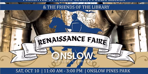 2026 Onslow County Public Library Renaissance Faire