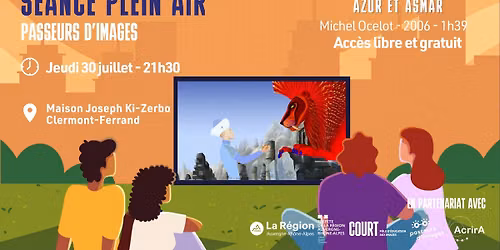 S\u00e9ance plein air Passeurs d'images : Azur et Asmar