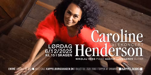 Julekoncert - Caroline Henderson