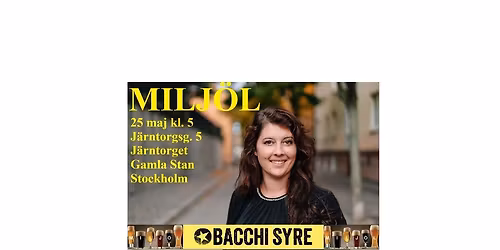 MILJ\u00d6L 25 maj - Beatrice Rindevall