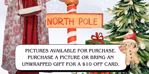 Photos with Mrs. Claus 