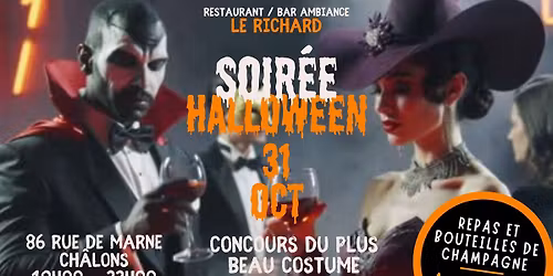 Soir\u00e9e Halloween \u00ab Le Richard \u00bb