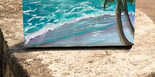 Easter Sunrise 16x20 Acrylics Workshop