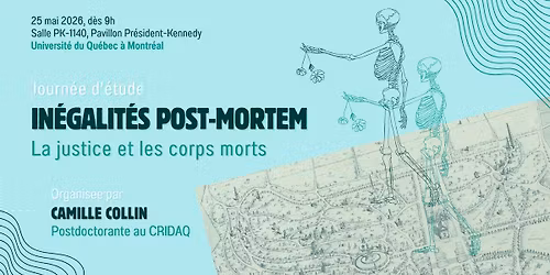 Journ\u00e9e d\u2019\u00e9tude: In\u00e9galit\u00e9s post mortem \u2013 La justice et les corps morts