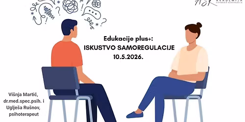 Edukacije plus: RADIONICA SAMOREGULACIJE