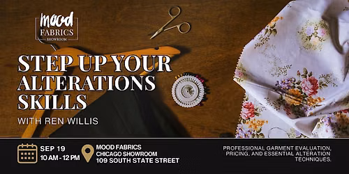 Step up your Alterations Skills