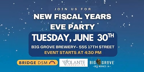 New Fiscal Years Eve Party