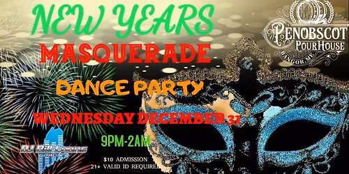 NEW YEARS MASQUERADE PARTY