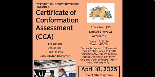 Certificate of conformation of assessment