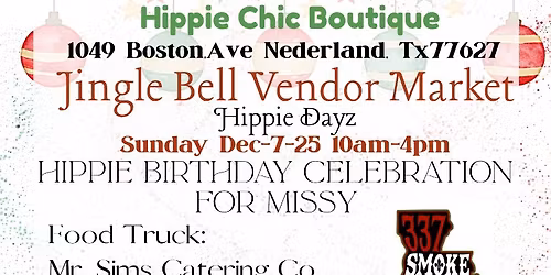 Hippie Dayz Jingle Bell Fest
