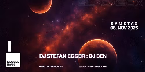 SA 08. NOV | DJ STEFAN EGGER & DJ BEN | KESSELHAUS AUGSBURG