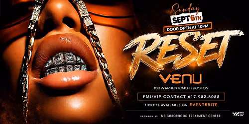 RESET "LABOR DAY BOSTON WEEKEND 2026 "