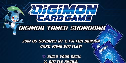 Weekly Digimon TCG @ Shall We Play?