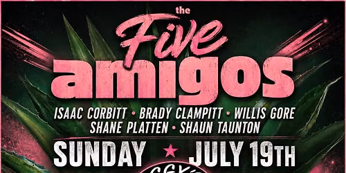 Isaac Corbiit RETURNS w\/The Five Amigos