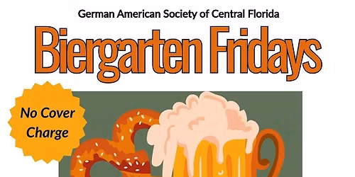 May 8 Biergarten Friday!