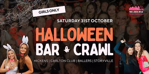 Girls Only Halloween Bar Crawl | Melbourne Working Holiday Girls