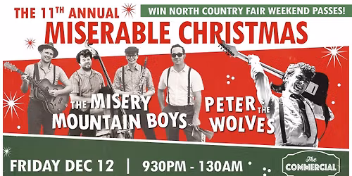 A MISERABLE CHRISTMAS FEAT. THE MISERY MOUNTAIN BOYS W\/ PETER & THE WOLVES