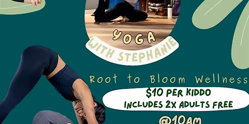 Little Sprouts Family Yoga at SharkBay Play Space