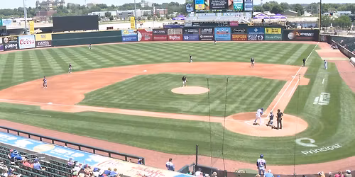 Parking Columbus Clippers at Iowa Cubs