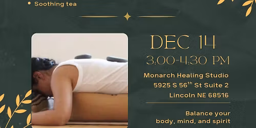 Hot Stone Restorative Yoga with Sound Therapy