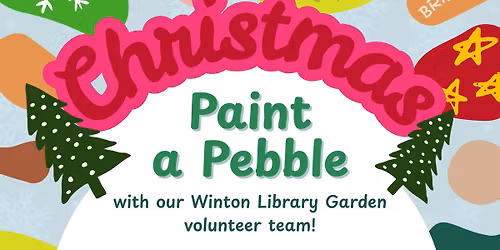 Christmas Pebble Painting