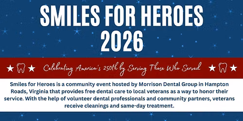 Smiles for Heroes 2026 - Free Dental Care for US Veterans