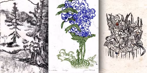 Printmaking Without a Press: Direct Trace Monotypes Workshop with Jane Petschek