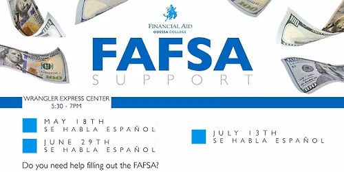 July FAFSA Support