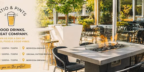 Patio & Pints: First Wednesday Series