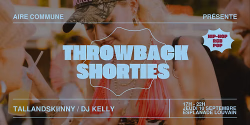 Soir\u00e9e Throwback Shorties | Aire commune