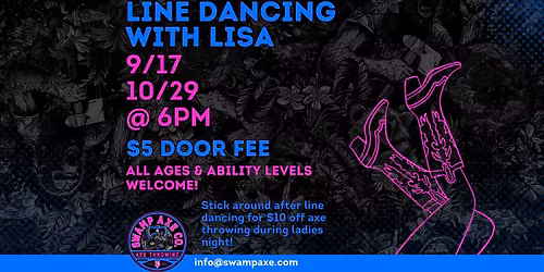 Line Dancing at Swamp Axe