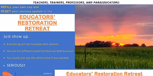 Educators' Restoration Retreat