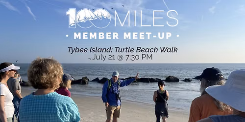 Member Meet-up: Tybee Island: Turtle Beach Walk
