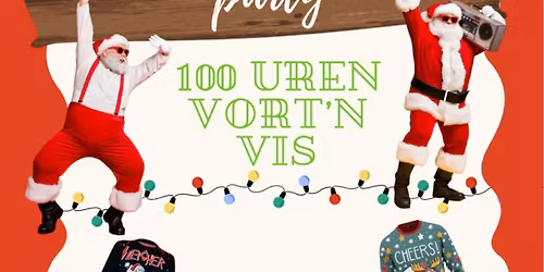 100 uren @ Vort'n Vis: Foute kersttrui Party